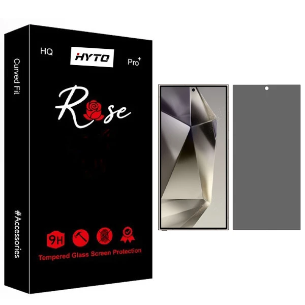 محافظ صفحه نمایش حریم شخصی هیتو مدل Rose Privacy Guard مناسب برای گوشی موبایل سامسونگ galaxy s24 ultra