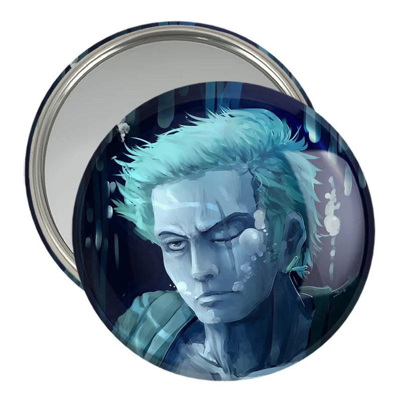 آینه جیبی خندالو مدل رورونا زورو انیمه وان پیس One Piece  کد 11418