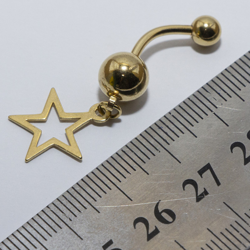 پیرسینگ ناف زنانه پایتخت مدل PS449_A2