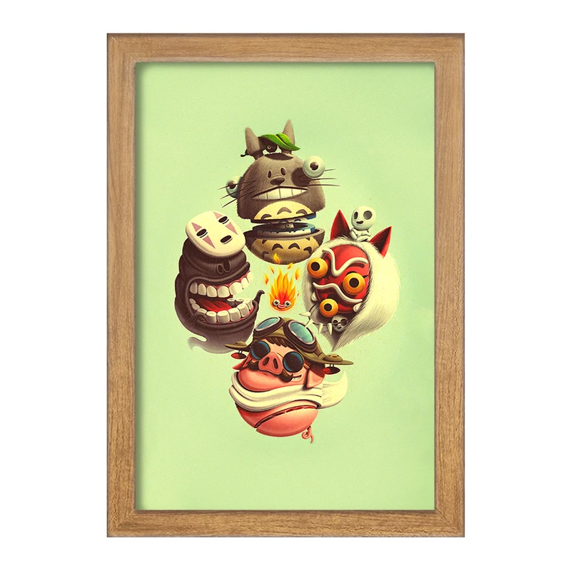 تابلو خندالو مدل انیمه کد F135