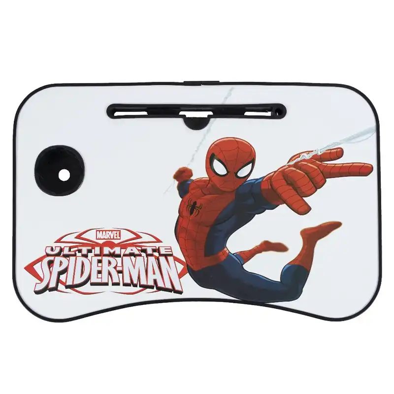 میز تحریر کودک مدل تاشو نشسته طرح مرد عنکبوتی کد SP20