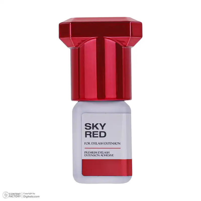 چسب مژه مصنوعی رد چری مدل SKY RED وزن 5 گرم
