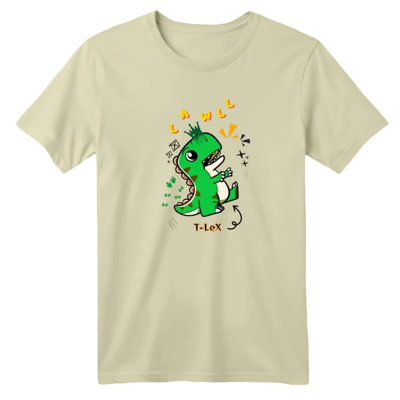 تی شرت آستین کوتاه بچگانه مدل دایناسور کد 38