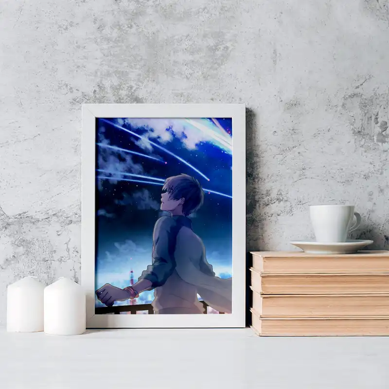 تابلو خندالو مدل تاکی تاچیبانا انیمه یورنیم نام تو کد 16273