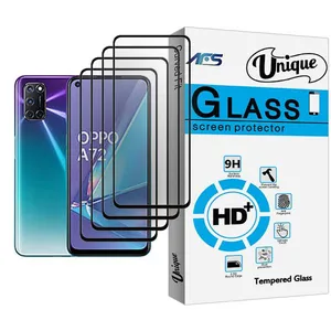 AFS Unique Glass MIX004 Screen Protector For Oppo A72 Pack Of 4
