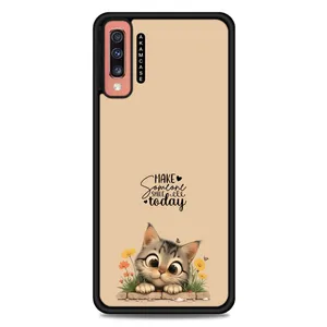 AKAM AMC-WSGA70-ANIMALS QOUTES-18 Cover For Samsung Galaxy A70