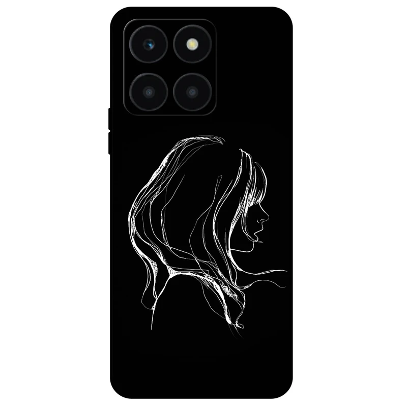 کاور مگافون طرح دخترانه مدل 7766 مناسب برای گوشی موبایل آنر X6A 