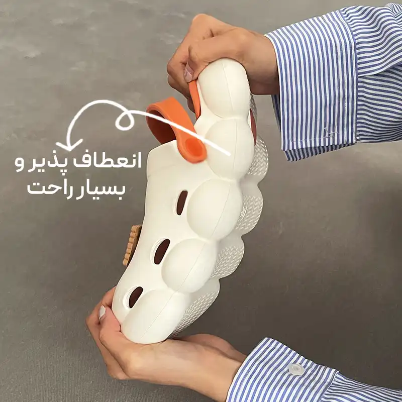 صندل دخترانه مدل بیسکوئیتی کد 96-O