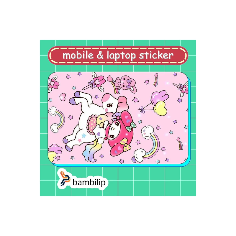 استیکر بامبیلیپ مدل کارت عابر طرح ملودی کد 3131941