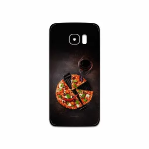 MAHOOT Pizza Cover Sticker for Samsung Galaxy S7 Edge