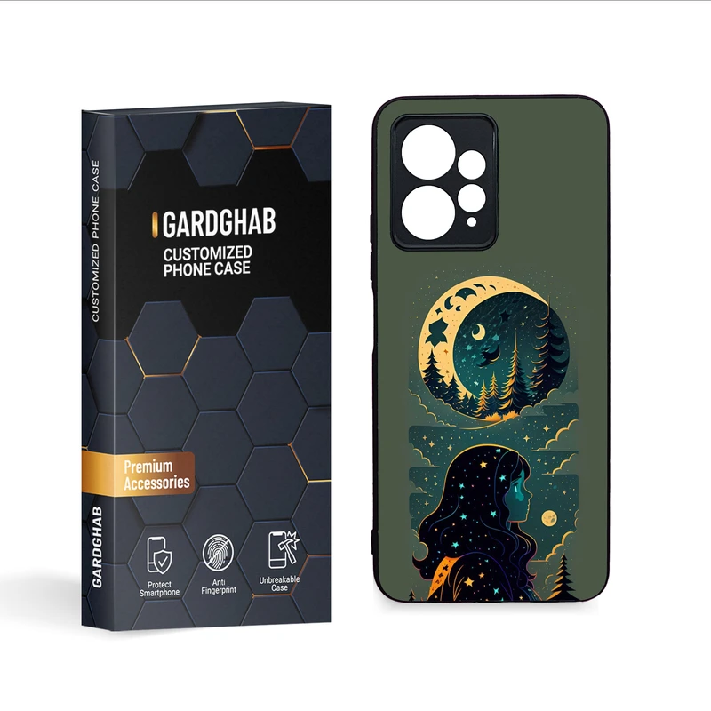 کاور گارد قاب مدل دخترانه مناسب برای گوشی موبایل شیائومی Redmi Note 12 4G