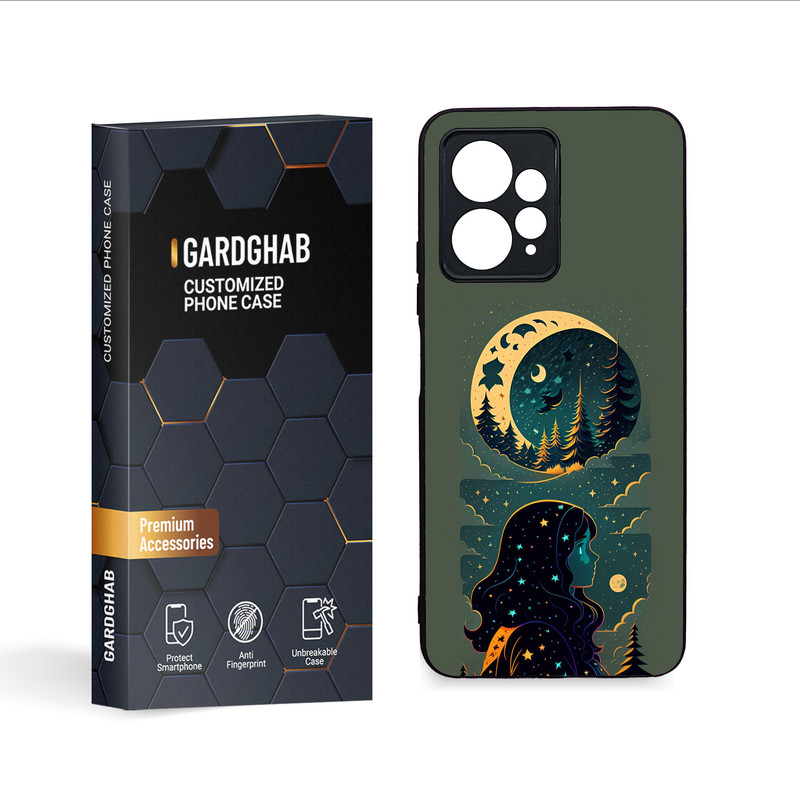 کاور گارد قاب مدل دخترانه مناسب برای گوشی موبایل شیائومی Redmi Note 12 4G