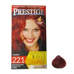 کیت رنگ مو پرستیژ شماره 221 حجم 50 میلی لیتر رنگ مسی