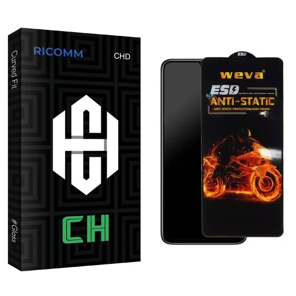 محافظ صفحه نمایش ریکام مدل CH WevaESD مناسب برای گوشی موبایل سامسونگ Galaxy F02s