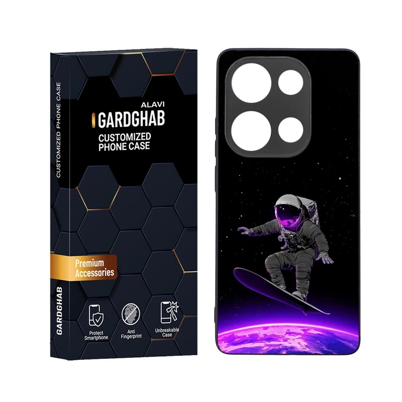 کاور گارد قاب علوی مدل دور ژله ای مناسب برای گوشی موبایل شیائومی Redmi Note 13 Pro 4G