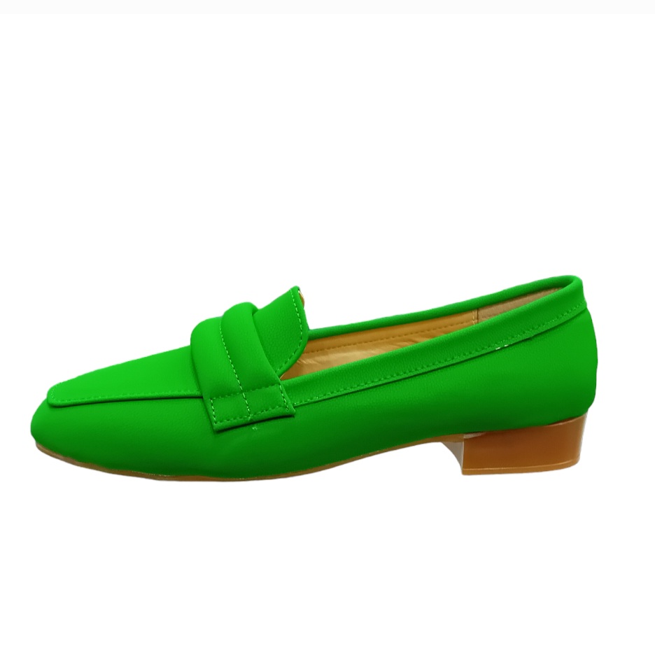 کفش زنانه مدل بالشتی رنگ سبز -  - 2