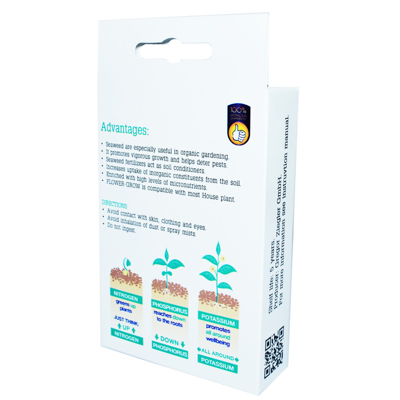 کود جلبک دریایی فلاورگرو کد 08 وزن 50 گرم