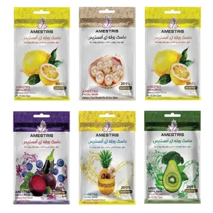 ماسک صورت آمستریس مدل ویتامینه مناسب برای پوست مختلط وزن 25 گرم بسته 6 عددی