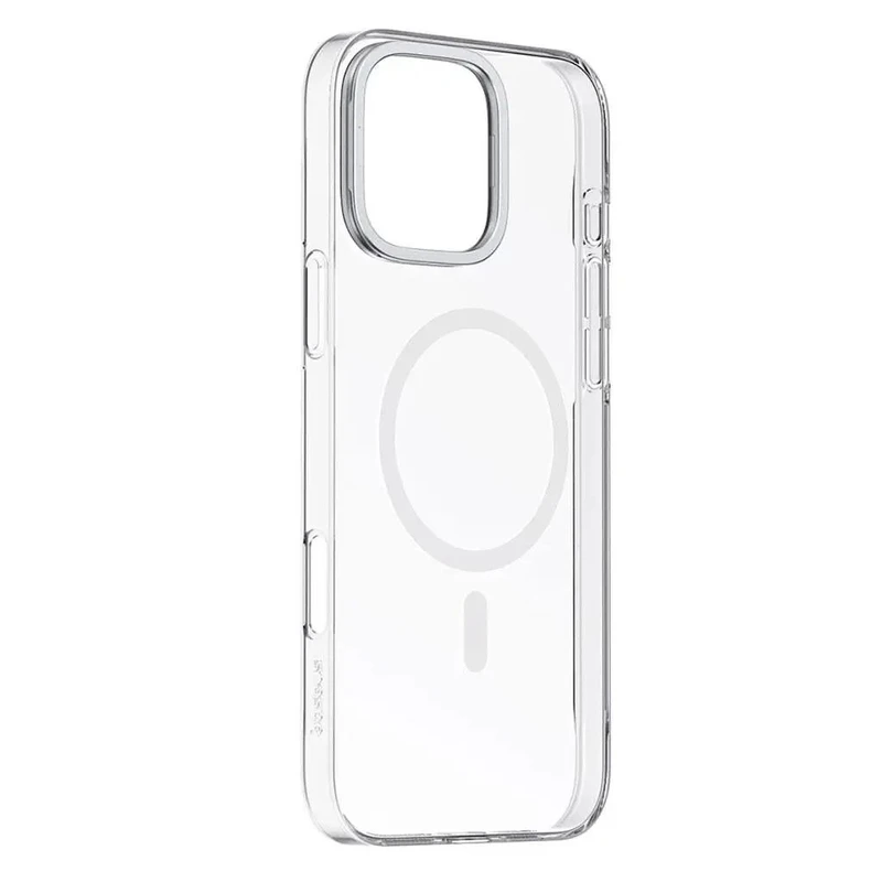 کاور بیسوس مدل Crystal Magnetic مناسب برای گوشی موبایل اپل iPhone 16 Pro Max