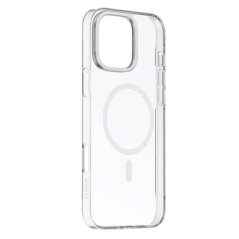 کاور بیسوس مدل Crystal Magnetic مناسب برای گوشی موبایل اپل iPhone 16 Pro Max
