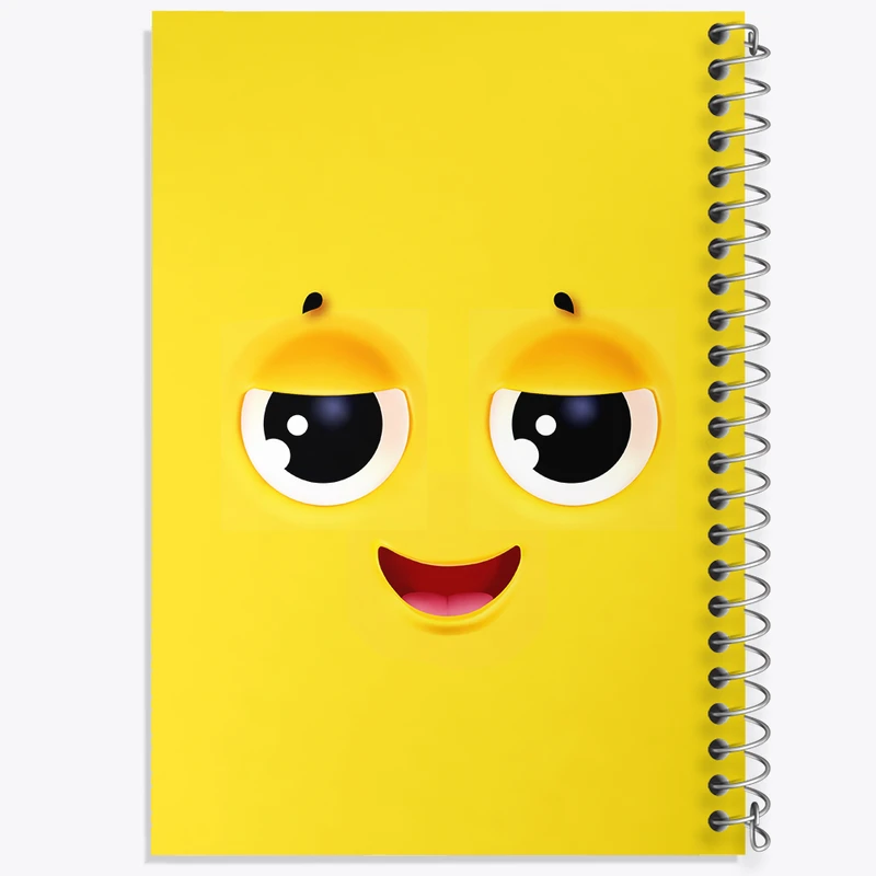 دفتر نت موسیقی 50 برگ خندالو مدل ایموجی کد N645