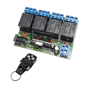 برد و ریموت 4 کانال مدل 433-mhz