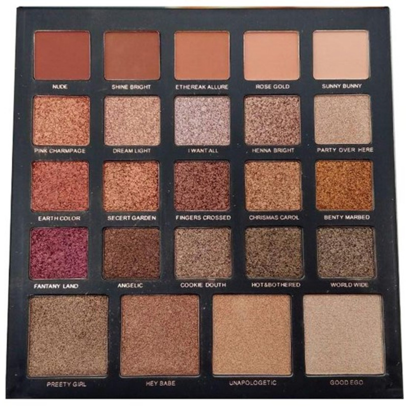 پالت سایه چشم رومانتیک برد مدل شیمر