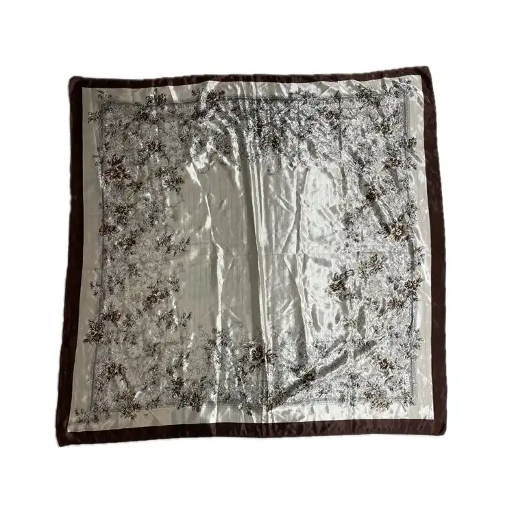 روسری بهاره مدل ساتن ابریشم