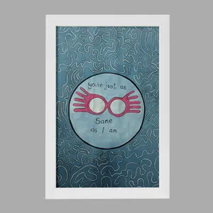 تابلو خندالو مدل هری پاتر لونا لاوگود کد 24959