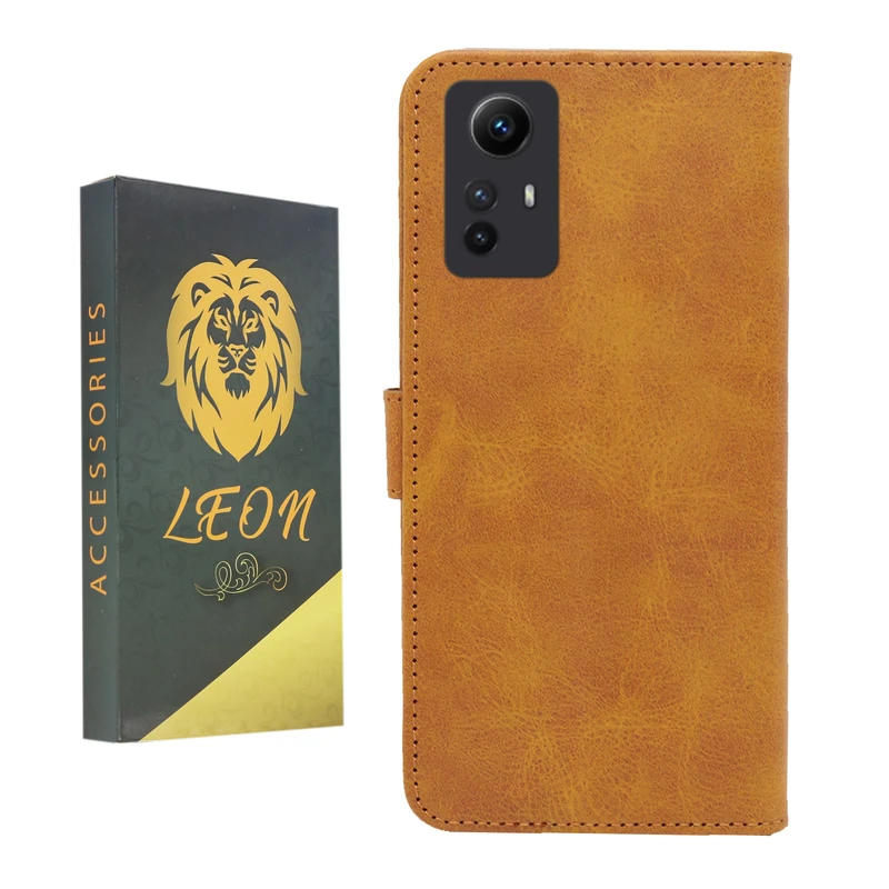 کیف کلاسوری لئون مدل Bersa مناسب برای گوشی موبایل شیائومی Redmi Note 12s
