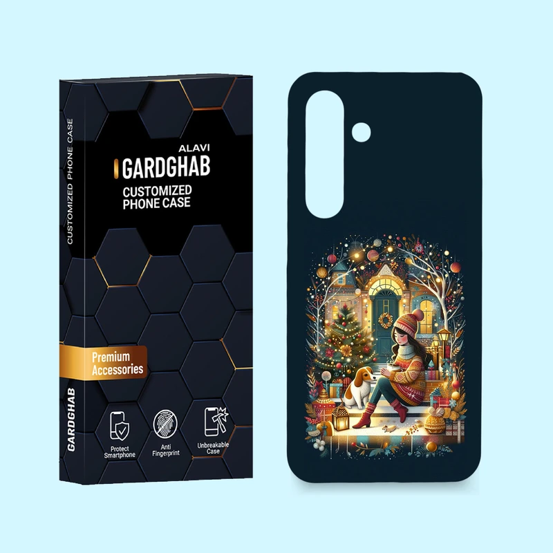 کاور گارد قاب مدل هنری مناسب برای گوشی موبایل سامسونگ Galaxy S24