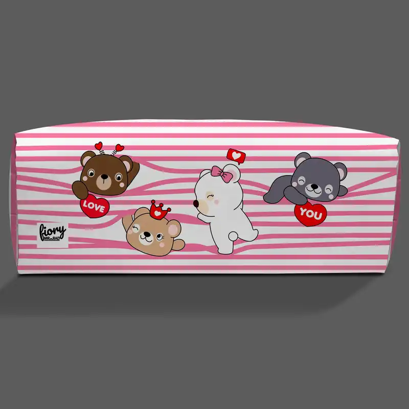 جامدادی مستر راد مدل فانتزی طرح خرس های کله پوک کد 2529