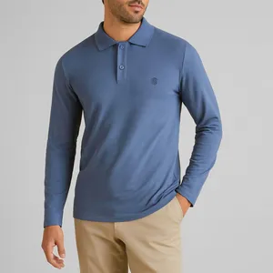 پولوشرت آستین بلند مردانه باینت مدل 395-7