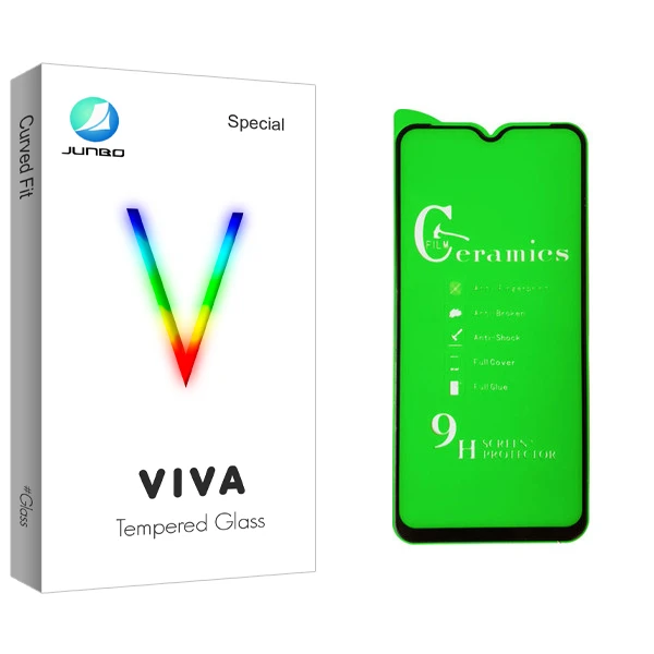 محافظ صفحه نمایش سرامیکی جانبو مدل Viva Glass مناسب برای گوشی موبایل سامسونگ Galaxy A20s