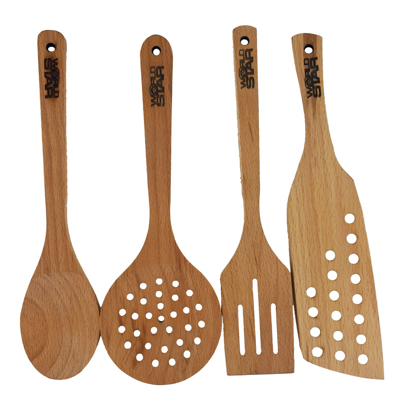 سرویس کفگیر و قاشق 4 پارچه وورداستار مدل A46 سرویس کفگیر و قاشق 4 پارچه وورداستار مدل A46