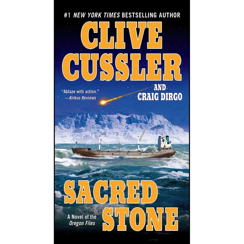 کتاب Sacred Stone  اثر Clive Cussler and Craig Dirgo انتشارات G.P. Putnams Sons