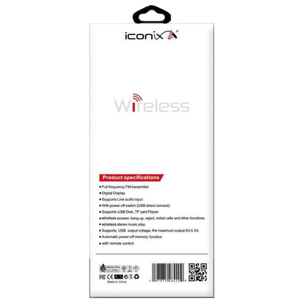 پخش کننده اف ام خودرو آیکونیکس مدل IC-CM2022