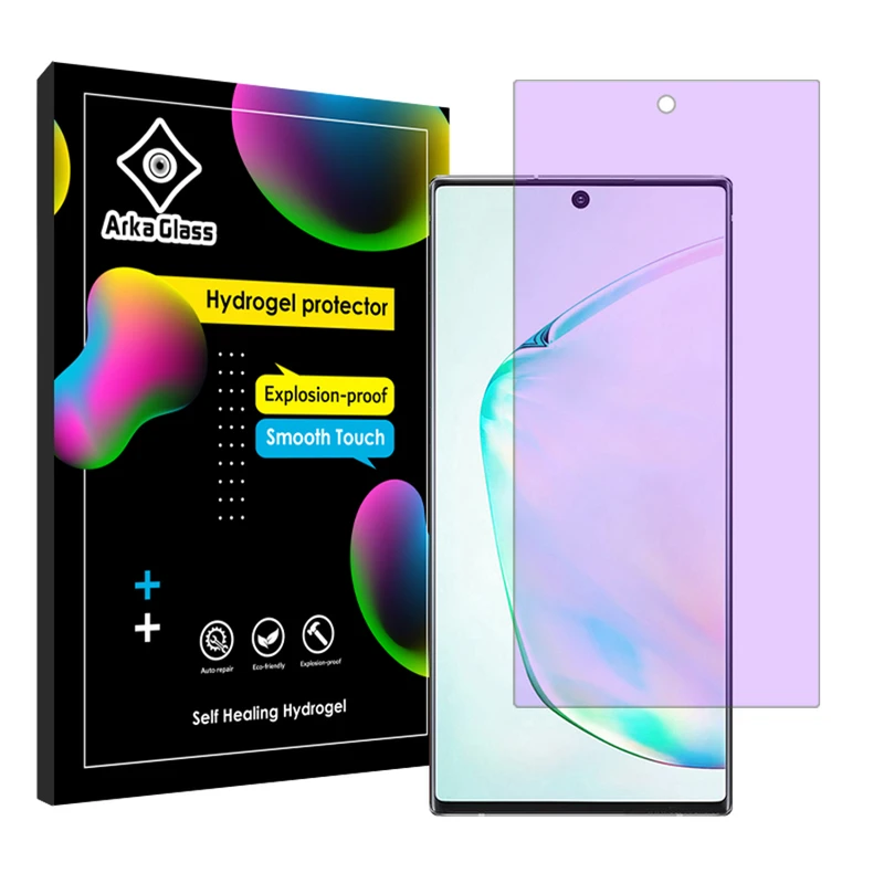 محافظ صفحه نمایش آنتی پرپل آرکا گلس مدل Tough مناسب برای گوشی موبایل سامسونگ Galaxy Note10 Plus