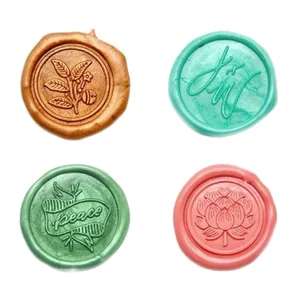 استیکر لپ تاپ طرح مهر و موم مجموعه 4 عددی