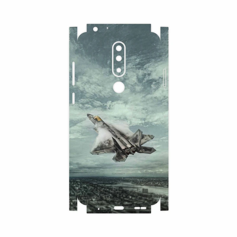 برچسب پوششی ماهوت مدل F-22 Raptor-FullSkin مناسب برای گوشی موبایل نوکیا 5.1 Plus