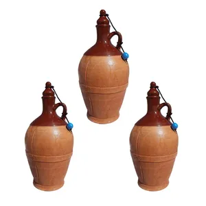 کوزه سفالی مدل سنتی کد 44 بسته 3 عددی