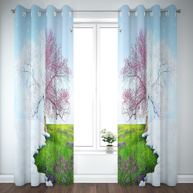 پرده مدل پانچی DK300 38 سایز 300x135 سانتی متر