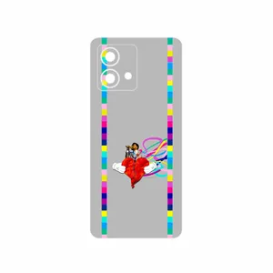 MAHOOT Collage of Heartbreak Cover Sticker for Motorola Moto G84