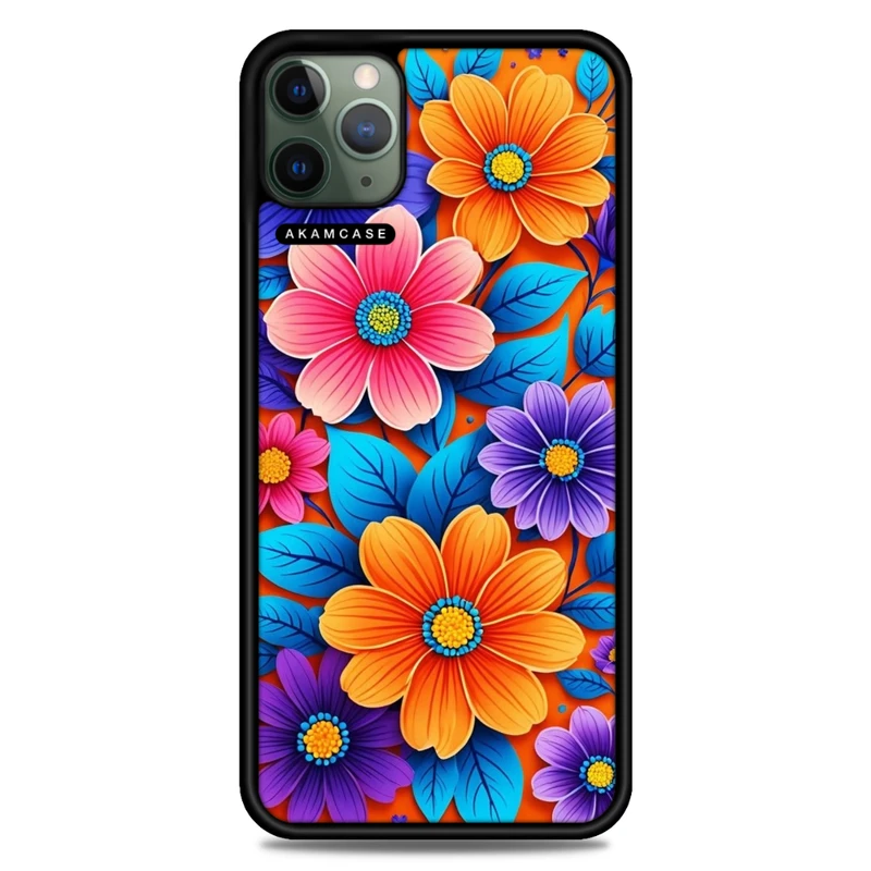 کاور آکام مدل AMC-WA11PROMAX-FLOWERS-39 مناسب برای گوشی موبایل اپل iPhone 11 Pro Max