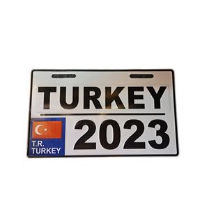 نقد و بررسی پلاک موتور سیکلت کد TURKEY/2023 توسط خریداران