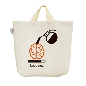 ساک خرید خندالو مدل قهوه شارژ مغز کد 10473