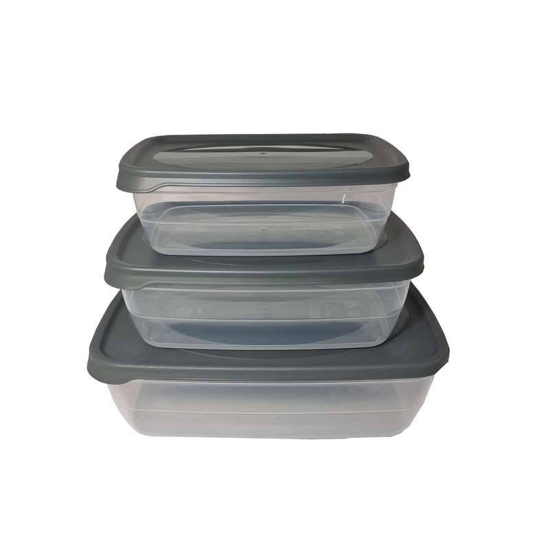 ظرف نگهدارنده هوبی لایف مدل trendbox مجموعه 3 عددی