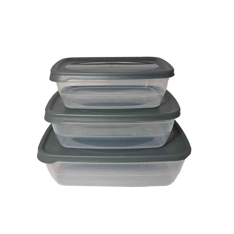 ظرف نگهدارنده هوبی لایف مدل trendbox مجموعه 3 عددی
