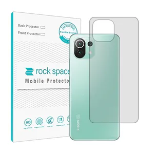 Transparent Rockspace HyGEL model phone back protector suitable for Xiaomi Mi 11 Lite 5G mobile phone