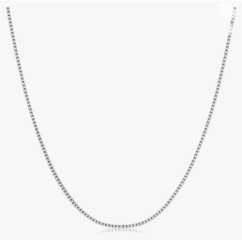 زنجیر نقره زنانه مدل ونیزی ظریف ایتالیایی